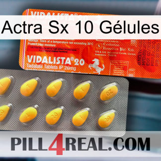 Actra Sx 10 Gélules new01